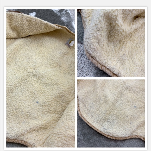 HTF Vintage 70s Sherpa Lined Carhartt Vest - Picture 8 of 12